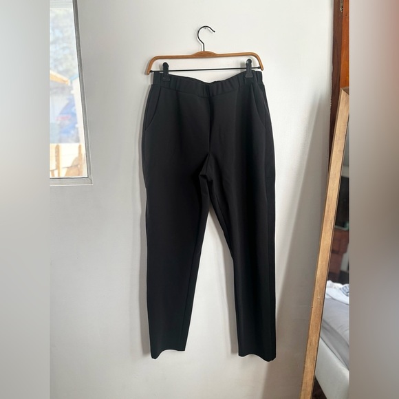 SHAN | straight fit trouser in 800 black caviar | size medium - Picture 3 of 7